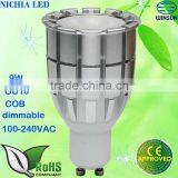 NICHIA Led Cob Gu10 Spotlight 9W 100-240VAC With CE Approved