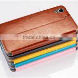 High Quality MOFI Rui Series Slim Flip Stent Phone Stand Original PU Leather Case Cover For HTC Desire 728 5.5inch TB-0125