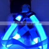 Safety DOG LED Flashing Light LED Dog Chest Strap for Strolling Pet Strap thumbnail-1