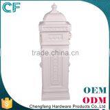 The Most Popular Style In Europe Factory Lowest Price Freestanding Garden Irish Post Box From China thumbnail-1