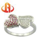 2014 New Arrival Wax Microscope Setting Heart Shape Jewelry Ring thumbnail-1