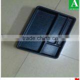 Qualified Black Color ps Chrome Plastic Thick Compartments Tray thumbnail-3