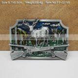 Custom Brand Name Buckle Plate Metal Belt Buckle thumbnail-5