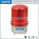 CNTD Factory Supply Mini Flashing LED Rotary Warning Light with Buzzer C1101J
