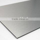 for India Building Market 4mm PE Both Sides With Colors Silver Partitional Wall Panel Aluminum Composite Panel