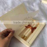 Personalized Red Boxed Royal Tube Scroll Wedding Invitation With Pendant thumbnail-4