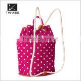 High Quality Design Your Logo Custom Drawstring Backpack