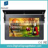 19 Inch Lcd Screen Bus Indoor Advertising