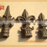 Ornamental high quality wrought iron fence spearhead