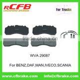 Heavy Truck Brake Pad 29087-use for Actros,Atego,Axor,Citaro,DAF,MAN,IVECO thumbnail-1