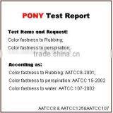Test Report for HYGY Multi-Function Fabric AATCC8&AATCC125&AATCC107