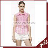 Cotton Lace Sarees Blouse Designs Fashion 2015 Summer Tops thumbnail-1