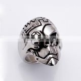 Funky design new product stainless steel silver skull funny ring for men                        
                                                                                Supplier's Choice