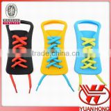 Fashion&safety&water resistant elastic shoelace with lock