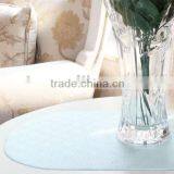 PVC Embossed Placemat ,round Plate Mat
