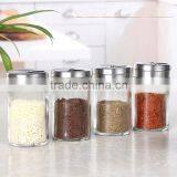 New Design Round Glass Spice Jar With Metal Cap thumbnail-1