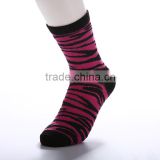 woman socks fashion leopard striped woman socks womans decorative socks