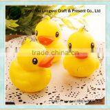 Cute Rubber Duck Keychain/led Key Chain/custom Keychain