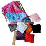 2016 Cuddle Soft Luxurious Minky Digital Print Colorful Minky Toy Bag for Baby Play thumbnail-4