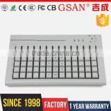 GS-KB78 78 Keys POS Programmable Keyboard With Mag Card Reader thumbnail-6