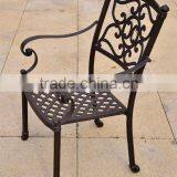Hot Sale! SH080 Metal Commercial Cast Aluminium Outdoor Furniture Patio Chair Patio Furniture thumbnail-1