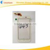 Fly IQ443 Touch Screen,Digitizer Front Glass Replacement ,white and Black thumbnail-2