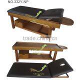 332Y-NP Solid Wood Bed/Wooden Spa Salon Oil Sex Bed Thai Massage/Massage Table/Massage Bed thumbnail-1