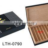 Custom Cohiba Wooden Cigar Packing Box Wholesale Cigar Gift Set thumbnail-1