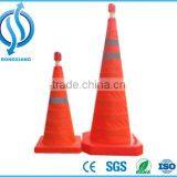 Collapsible PVC Traffic Road Safety Cone