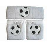 Mens Unisex Terry Cotton Wrisband and Headband Sets