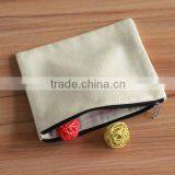 Promotion Reusable Small Zipper Cotton Canvas Tote Bags thumbnail-2
