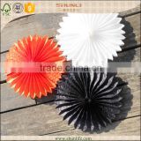 paper fan decoration tissue paper hand fan