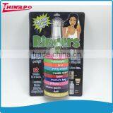 New Custom High Quality Bpa Free Silicone Bottle Band for Party