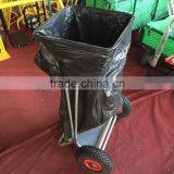 Garden Rubbish Cart With Plastic Bag