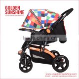 Baby Stroller With Full Canopy And Reversible Handle