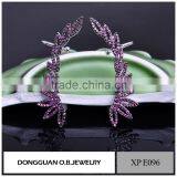 Brass Fashion Stud Earrings, Women Earrings,diamond Earrings Fashion Jewelry 2016 thumbnail-6