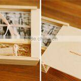 classical wooden postcard box wooden packaging wholesale