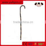 100% Natuarl Rattan Wooden Cane Elderly Walking Stick