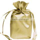 6x9 Champagne Packaging for Weave Hair Packaging With Locking Rope