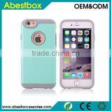 PC+TPU Combination Case for IPhone 6, Colorful TPU Protective Case for IPhone 6 4.7 Inch Back Cover thumbnail-3
