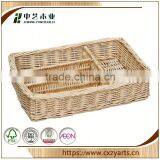 Fashionable Best Selling China Factory Soft Closing White Wicker Basket no Handles thumbnail-6