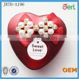 Rhinestone Oval Ribbon Buckles