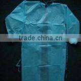Blue PP Surgical Disposable Gown