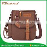 Guangzhou Factory Wholesale Men Canvas Shoulder Bag,Canvas Cross Body Bag thumbnail-2