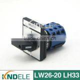 Black Rotary Handle Cam Universal Cam Operated Switch LW26-20 LH33