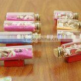Wholesale Charming Drift Glass Bottle With Shell Sand , Penicillin Bottle Floating Bottle Wishing Drift Bottle thumbnail-1