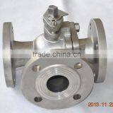 Hot Sale 2 Way Stainless Steel Flange Type Ball Valve Factory Price thumbnail-3