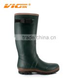 Men's fashion rubber rain boots wholesale