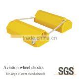FD-00006-1 Large Aircraft Aviation Polyurethane Wheel Chocks Airplane Chocks