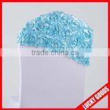 Wholesale Red Polyester Rosette Chair Sash thumbnail-6